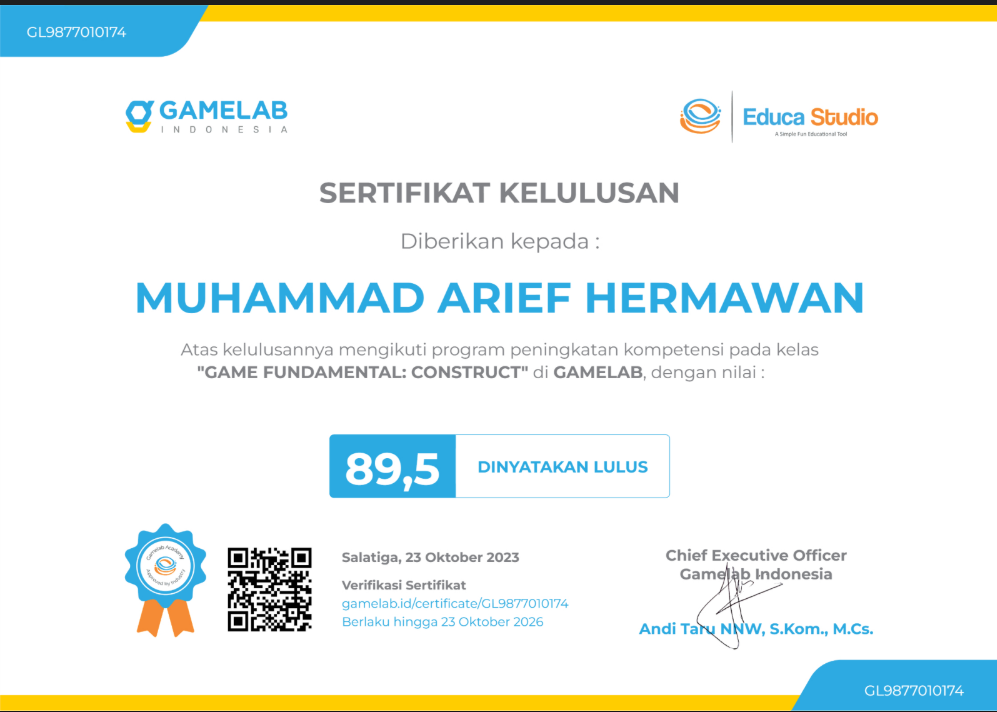 Sertifikat 1